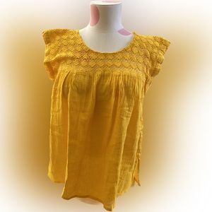 Women Mexican Embroidered Tops